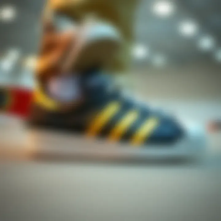 A Journey Through Time: adidas and Gold Stripes Historical evolution of adidas shoes with gold stripes