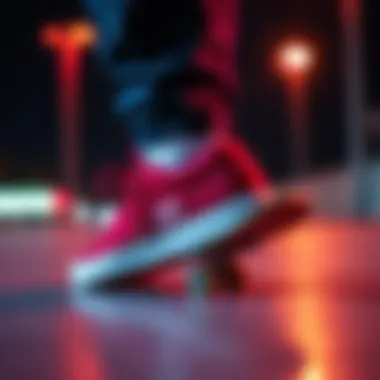 A creative representation of color psychology in footwear design