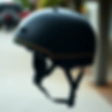 Diagram illustrating proper helmet fit and measurement techniques