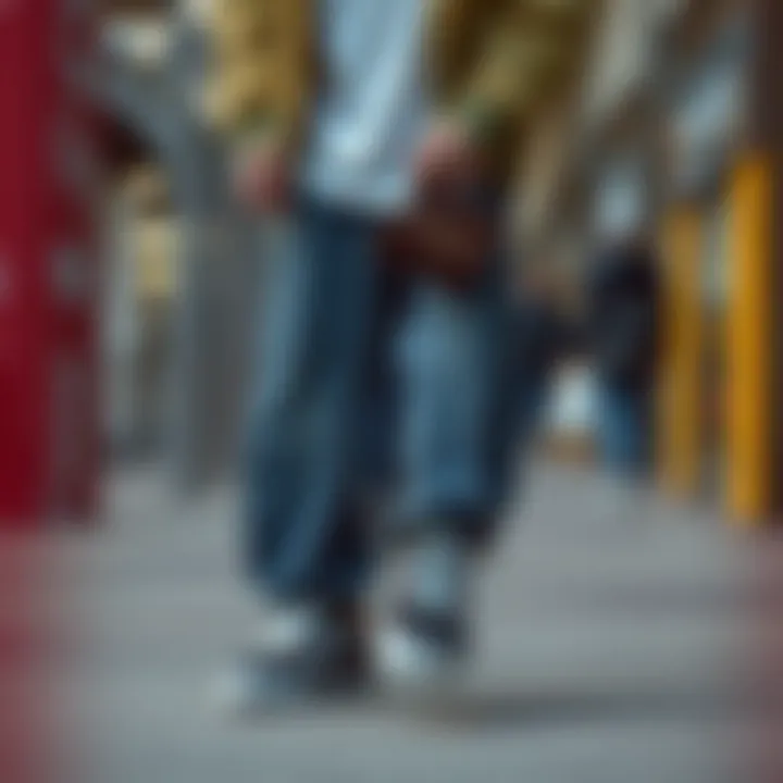 Fashion Forward with Vans Old Skool A fashionable outfit styled with Vans Old Skool sneakers