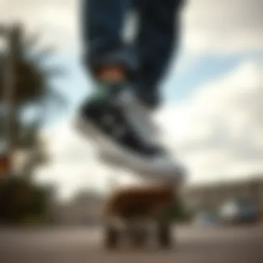 User Experience with Converse Hike Star in Skateboarding User profile engaging in skateboarding while wearing Converse Hike Star