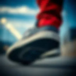 Close view of Converse Hike Star showcasing its unique sole design