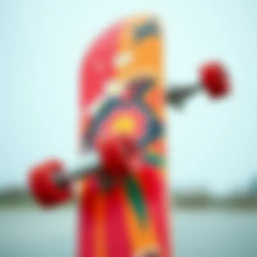 Vibrant custom skateboard designs showcasing artistic flair