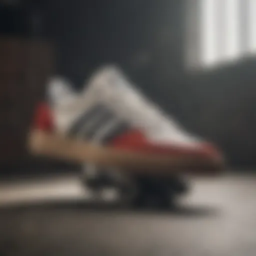 Adidas skate shoe model showcasing durability and style