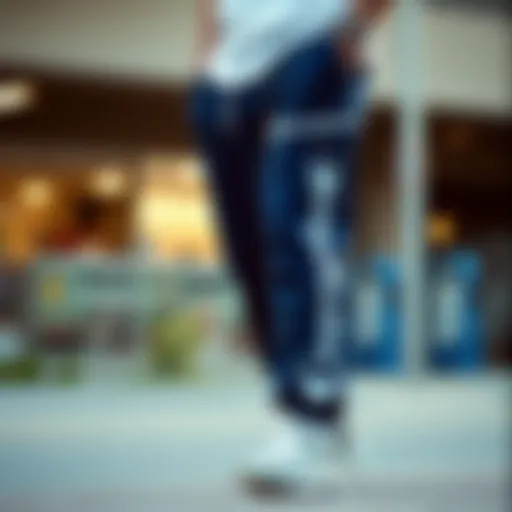 Classic Champion Sweatpants with Iconic Logo Classic Champion sweatpants showcasing their iconic logo