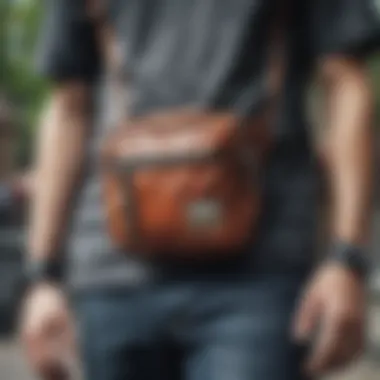 Essential Features of a Hip Pack A close-up of essential features in a hip pack