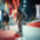 Stylish Skateboard Apparel Stylish skateboard apparel showcasing the latest designs