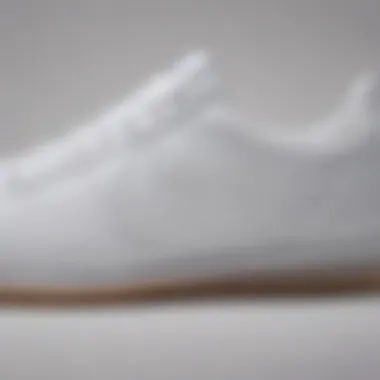 Close-up of Design Elements Close-up of the unique design elements of the Nike Cortez