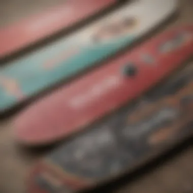 Materials of Santa Cruz Skate Decks A close-up of the materials used in Santa Cruz skate decks