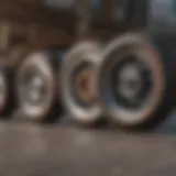 Historical evolution of Spitfire Wheels showcasing their design changes over the years