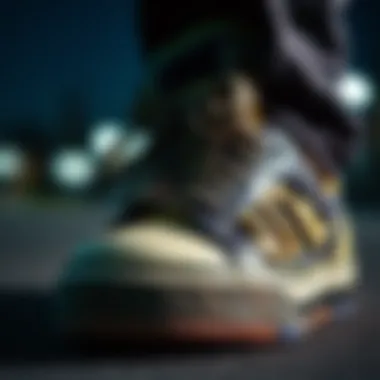 Close-up of Straye Skeleton Shoes highlighting functionality