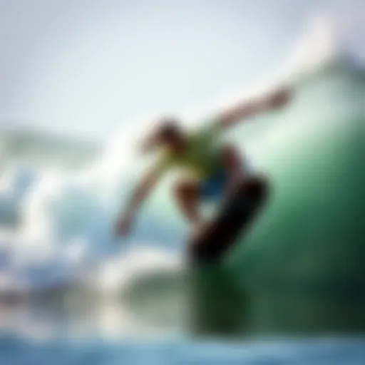 Mastering Surf Skate Techniques Dynamic surf skate maneuver