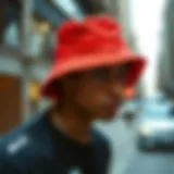 Urban Vibes with the Adidas Colorwash Bucket Hat Adidas Colorwash Bucket Hat in urban setting