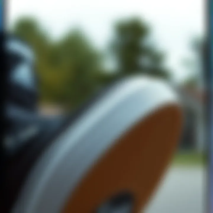 Toe Box Design for Enhanced Fit Close-up of skate shoe toe box for wide fit