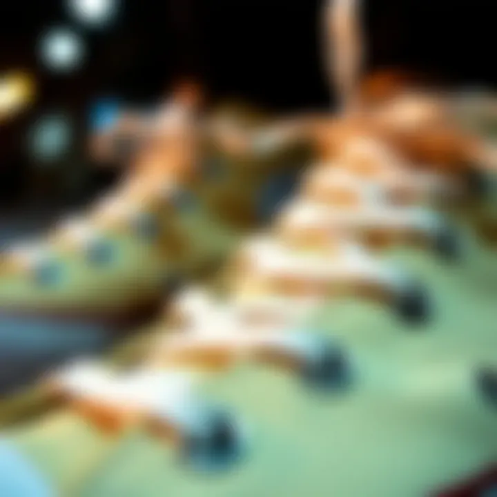 Design Details of Chuck All Star High Top Close-up of the design details of Chuck All Star High Top