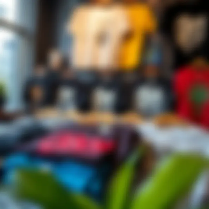 Display of Obey T-Shirt collection highlighting various designs