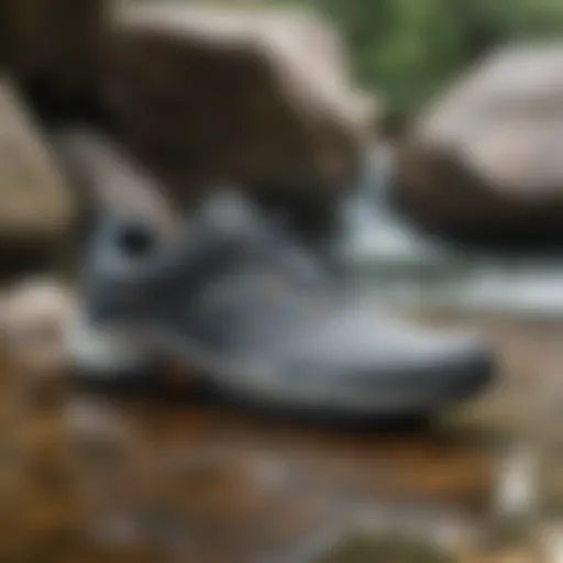 Stylish design of the Merrell Hydro Moc Boulder