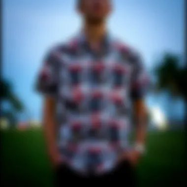 Stylish Design Stylish design of the Volcom short sleeve button-up shirt