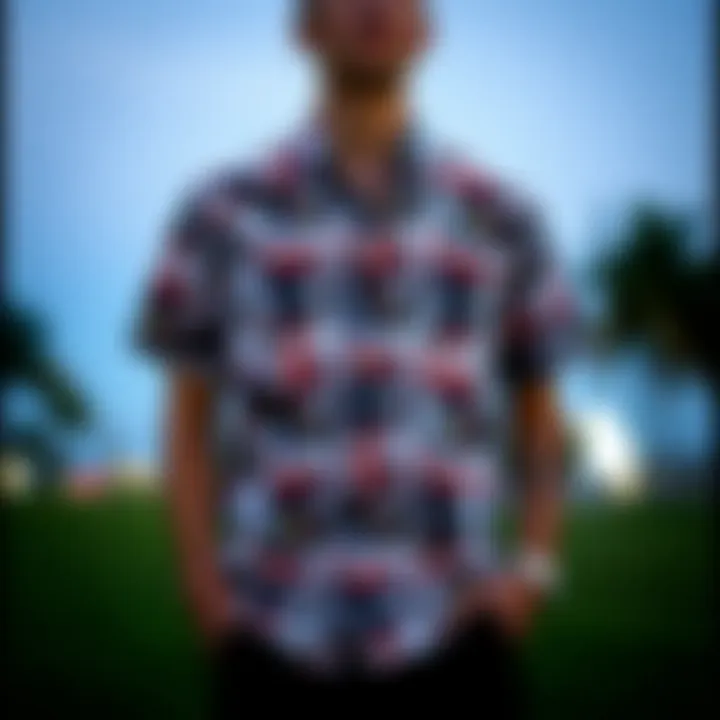 Stylish Design Stylish design of the Volcom short sleeve button-up shirt