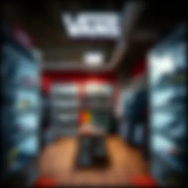 Inside Vans: A Skate Haven Vans store interior showcasing skate shoes and apparel