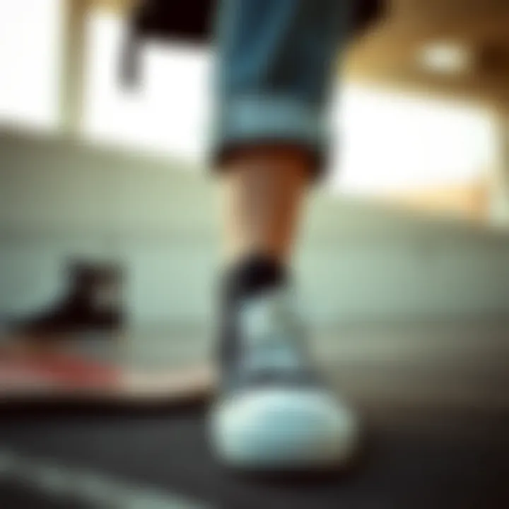 Stylish outfit pairing with black Chucks