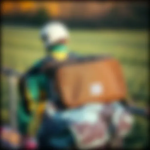 Herschel Supply Co Fanny Pack in Outdoor Setting Stylish Herschel Supply Co fanny pack displayed outdoors