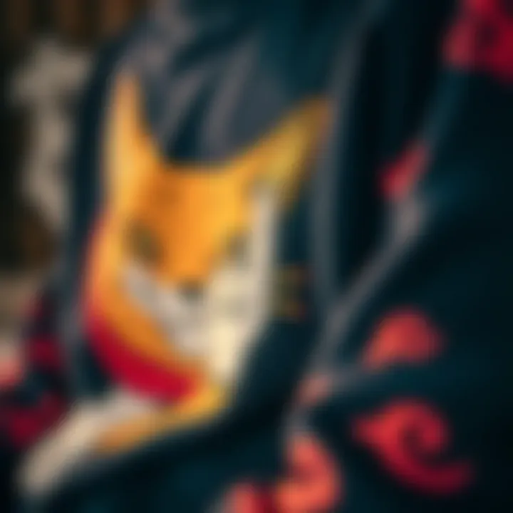 A close-up of the intricate designs and graphics on Ripndip's merchandise, emphasizing the artistic expression within skateboarding fashion.