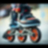 Innovative Design of M4 Viper Skates Detailed view of M4 Viper skate design