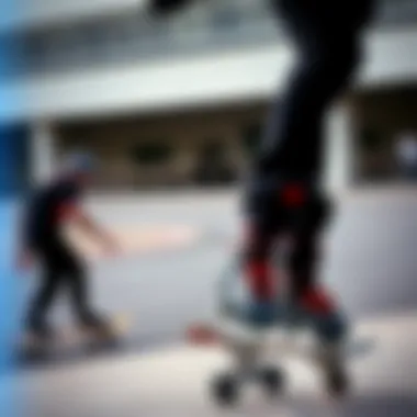 Skaters in Motion: Experience with M4 Viper Skates Skaters showcasing M4 Viper skates in action