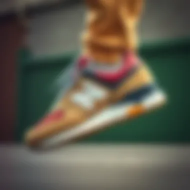 New Balance 574 T sneaker showcasing its iconic design