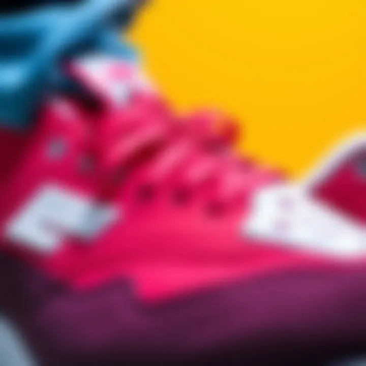 Quality Materials of New Balance 574 T Close-up of New Balance 574 T materials highlighting quality and comfort