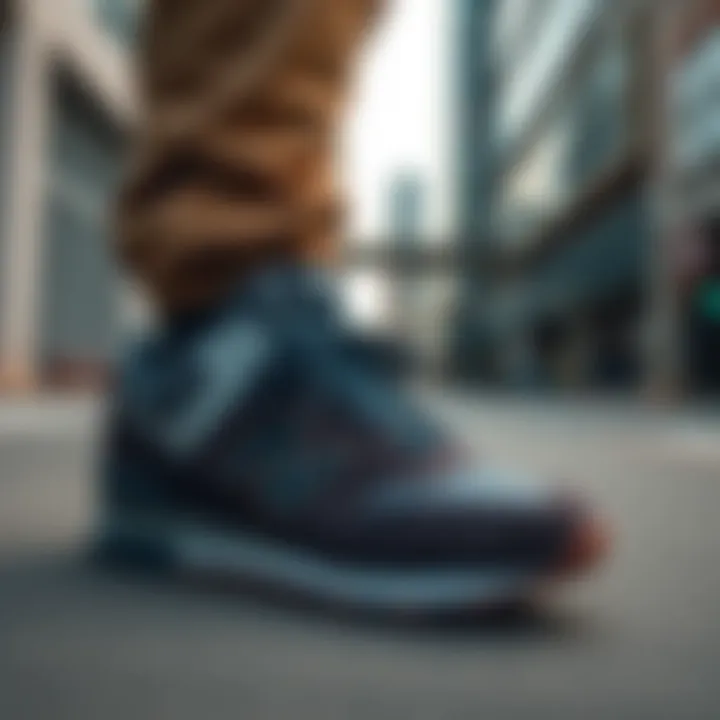 Everyday Urban Style with New Balance 574 T Urban scene featuring New Balance 574 T as everyday footwear