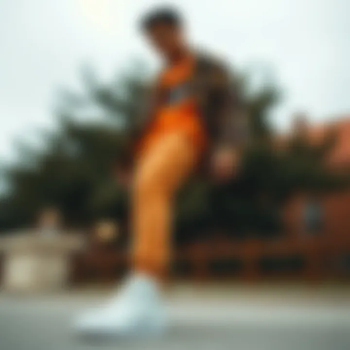 Styling the Nike SB Blazer Mid White in Skate Fashion Fashionable streetwear ensemble featuring Nike SB Blazer Mid White.