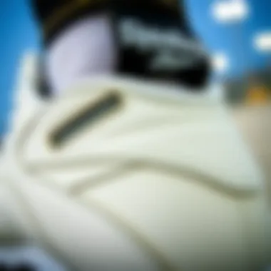 Attention to Detail in Reebok Lifestyle Club C Close-up of the intricate design details of a Reebok Lifestyle Club C sneaker