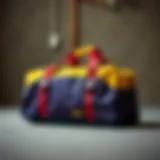 Santiago Duffel Bag showcasing its sleek design and vibrant colors