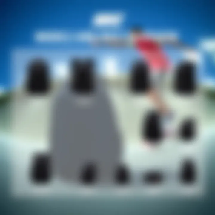 Infographic showcasing various Nike backpack models and their price ranges