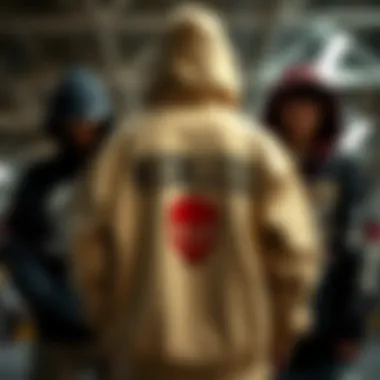 Rebellious Designs of the Reckless Hoodie A stylish display of various hoodie designs emphasizing rebellious aesthetics