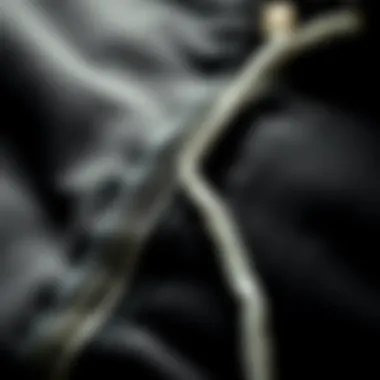 Hoodie Fabric and Design Close-up of the black zip-up hoodie showcasing its fabric and white strings