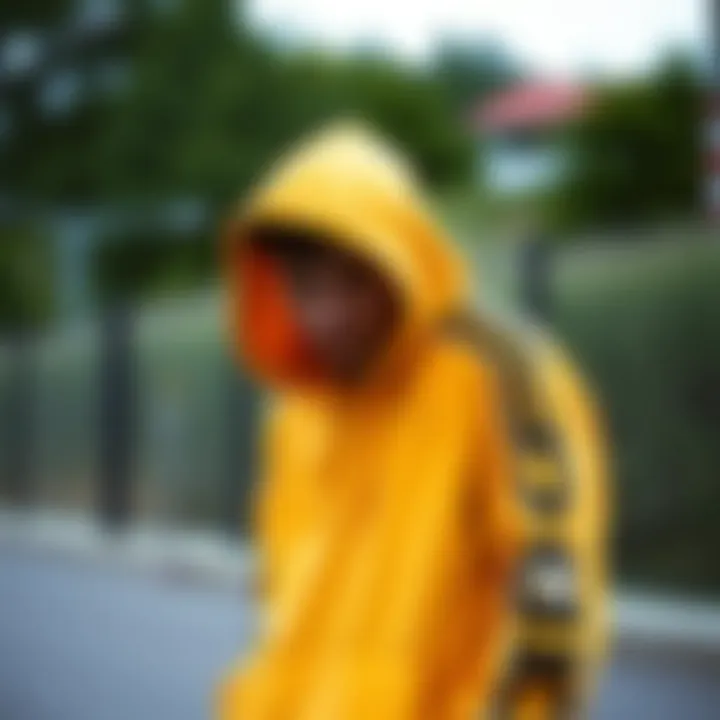 Streetwear Aesthetics and Identity The aesthetic appeal of the yellow Adidas hoodie in streetwear fashion