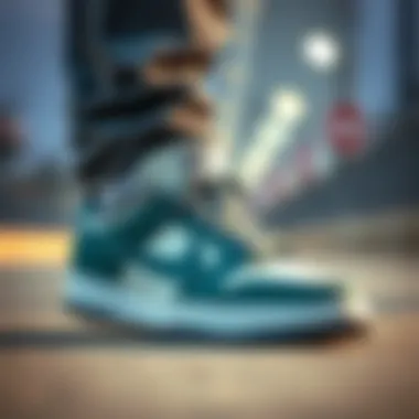 Design and Style of Nike SB Size 14 Shoes Nike SB size 14 skate shoes showcasing design and style