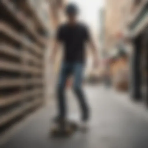 Skateboard being returned to a store