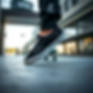 Vans Marshmallow Black in Urban Environment Vans Marshmallow Black in an urban setting