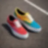 Vans Pride Shoes showcasing vibrant colors and unique design elements