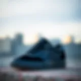 Profile View of Vans Sentry Black Design Sleek profile view of the Vans Sentry Black showcasing its modern design