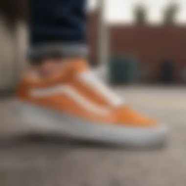 Exploring Online Options for Vans Old Skool Vans Old Skool shoes showcased in an online shopping environment.