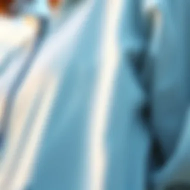 Close-up of fabric showcasing the comfort and flexibility of the hoodie