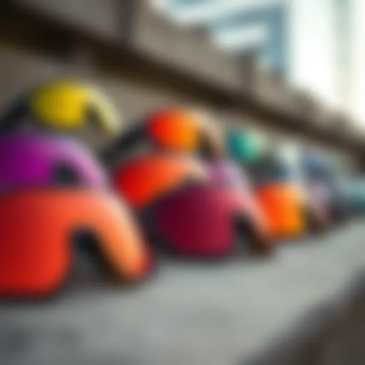 Stylish display of Zeal Optics lenses in various colors and styles