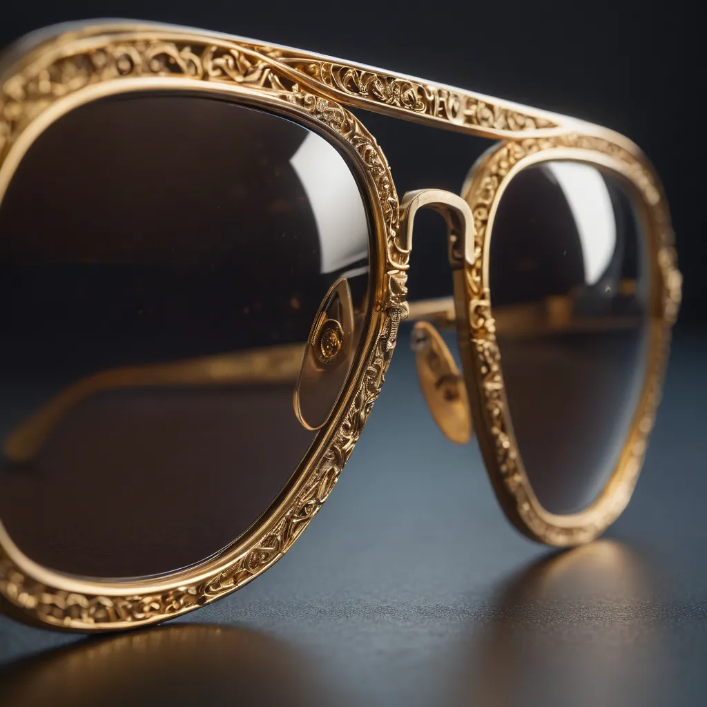 Victoria's Secret Gold Metal Sunglasses